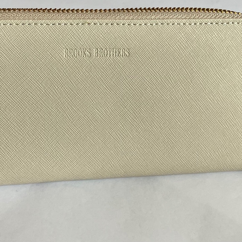 Brooks Brothers Zip Around Wallet